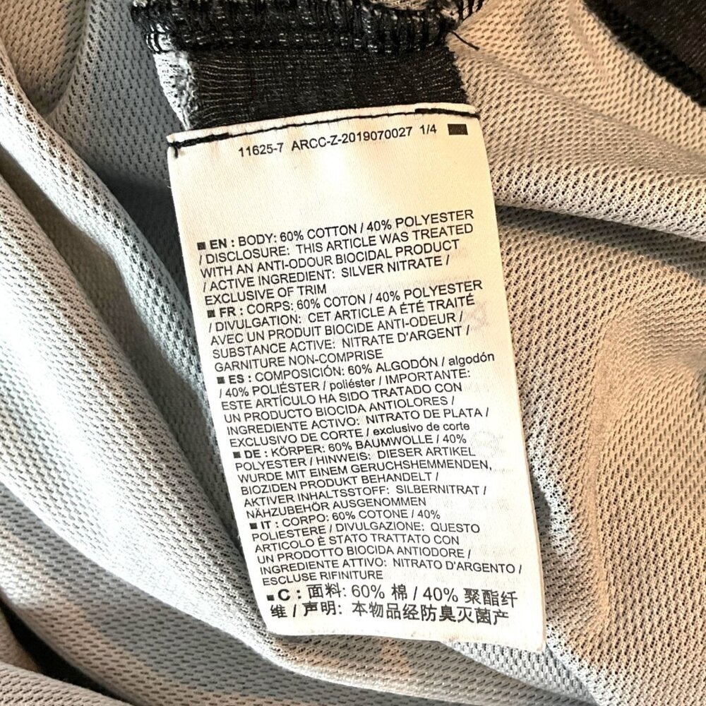 Arc'teryx Cela Dress Black Heather Short Sleeve Knee Length Size Small S - Picture 8 of 10